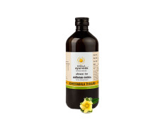 Kerala Ayurveda Ksheerabala Thailam 450ml| Foot Massage Oil | For Relaxation and Sleep | Destress, Rejuvenate & Relax | Non-Habit Forming Herbal Sleep Promoter | With Bala, Cow’s Milk in Sesame Oil |