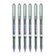 uni-ball Eye UB157 0.7 mm Roller Ball Pens, Violet Ink, Pack of 6