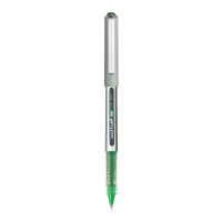 Uniball Eye UB157 0.7mm Roller Ball Pen | Green Ink, Pack of 6
