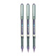 UNI-BALL Eye UB157 0.7mm Roller Ball Pen | Violet Ink, Pack of 3