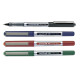 uni-ball Eye UB150 0.5mm Roller Ball Pen Combo | Blue, Black, Red & Green Ink, Pack of 4