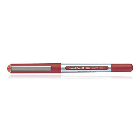 uni-ball Eye UB150 0.5mm Roller Ball Pen Combo | Blue, Black, Red & Green Ink, Pack of 4