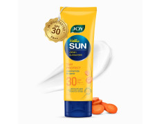 Joy Broad Spectrum SPF 30 Face & Body Sunscreen (120ml) | INVIVO Tested | Sunblock & Anti Tan Sunscreen For Normal to Oily Skin | Lightweight, Non Greasy & Zero White Cast