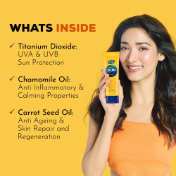 Joy Broad Spectrum SPF 30 Face & Body Sunscreen (120ml) | INVIVO Tested | Sunblock & Anti Tan Sunscreen For Normal to Oily Skin | Lightweight, Non Greasy & Zero White Cast