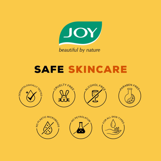 Joy Broad Spectrum SPF 30 Face & Body Sunscreen (120ml) | INVIVO Tested | Sunblock & Anti Tan Sunscreen For Normal to Oily Skin | Lightweight, Non Greasy & Zero White Cast