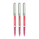 uni-ball Eye UB157 0.7 mm Roller Ball Pens, Pink Ink, Pack of 3