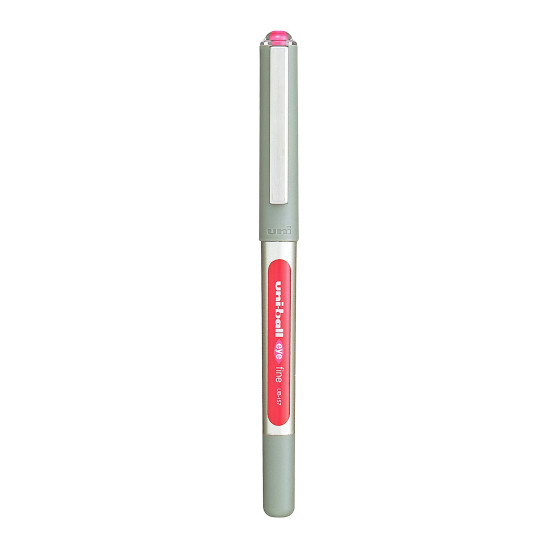 uni-ball Eye UB157 0.7 mm Roller Ball Pens, Pink Ink, Pack of 3