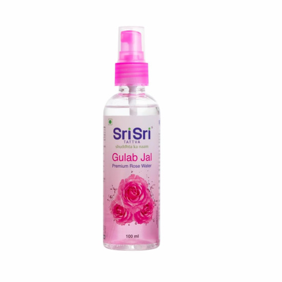 Sri Sri TATTVA shuddhta ka naam Gulab Jal Spray, 100ml (Pack of 4) - Pure Rose Water Mist for Hydrated, Glowing Skin - Premium Toner & Cleanser for Soft, Smooth Skin Sri Sri TATTVA shuddhta ka naam Gulab Jal Spray, 100ml (Pack of 4) - Pure Rose Water Mist for Hydrated, Glowing Skin - Premium Toner & Cleanser for Soft, Smooth Skin