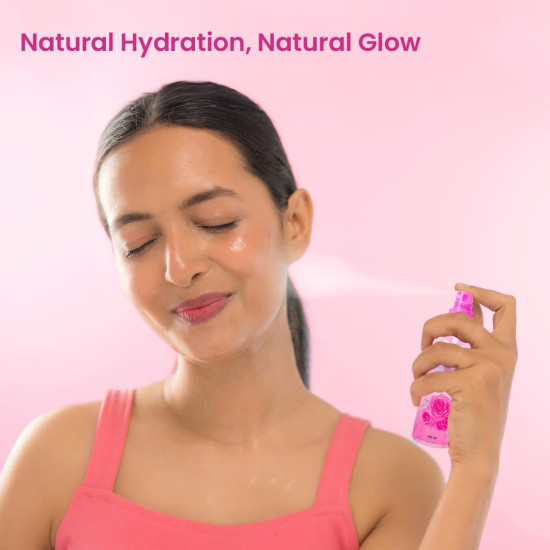 Sri Sri TATTVA shuddhta ka naam Gulab Jal Spray, 100ml (Pack of 4) - Pure Rose Water Mist for Hydrated, Glowing Skin - Premium Toner & Cleanser for Soft, Smooth Skin Sri Sri TATTVA shuddhta ka naam Gulab Jal Spray, 100ml (Pack of 4) - Pure Rose Water Mist for Hydrated, Glowing Skin - Premium Toner & Cleanser for Soft, Smooth Skin