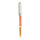 UNI-BALL Eye UB157 0.7mm Roller Ball Pen | Orange Ink, Pack of 3