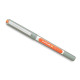 UNI-BALL Eye UB157 0.7mm Roller Ball Pen | Orange Ink, Pack of 3
