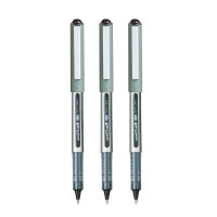 uni-ball Eye UB157 0.7 mm Roller Ball Pens, Black Ink, Pack of 3