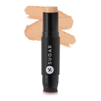 SUGAR Cosmetics Ace Of Face Foundation Stick with In-Built Brush | Lasts 24hrs | Full Coverage Foundation for Women | 12gm - 37 Freddo