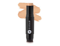 SUGAR Cosmetics Ace Of Face Foundation Stick with In-Built Brush | Lasts 24hrs | Full Coverage Foundation for Women | 12gm - 37 Freddo