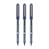 uni-ball Eye UB150 0.5mm Roller Ball Pen | Blue Ink, Pack of 3