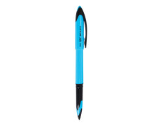 UNI-BALL Air UBA188ELM 0.5mm Roller Ball Pen | Light Blue Body, Blue Ink, Pack of 3