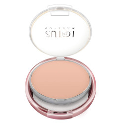 Lotus Makeup Ecostay InstaBlend 5 In 1 Cream Compact Rich Shell, SPF 20, Matte Finish, Preservative Free, 10 g