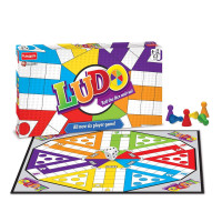 Funskool Games - Ludo 2018, The Classic startegy Game Board, Unique 6 Player Game, Kids and Family, 2-6 Players, 4 & Above