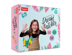 Funskool - Handycrafts Dreamcatcher,DIY Dreamcatcher, Make 3 Pieces, 7 Years +, Art and Craft Kit