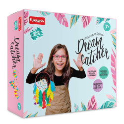 Funskool - Handycrafts Dreamcatcher,DIY Dreamcatcher, Make 3 Pieces, 7 Years +, Art and Craft Kit