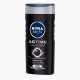 NIVEA Men Active Clean Shower Gel, 250ml With Free Loofah
