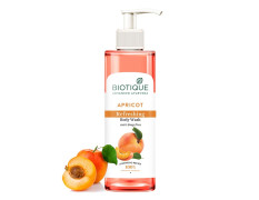 Biotique Bio Apricot Refreshing Body Wash | Keeps Skin Fresh and Clean | Brightens Skin and Reducing Dark Spots | 100% Botanical Extracts | Suitable for All Skin Types | 200ml