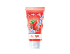 LAKMÉ Blush & Glow Strawberry Freshness Gel Face Wash with Strawberry Extracts, 50 g