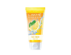 Lakme Blush & Glow Lemon Freshness Gel Face Wash with Lemon Extracts, 50 g