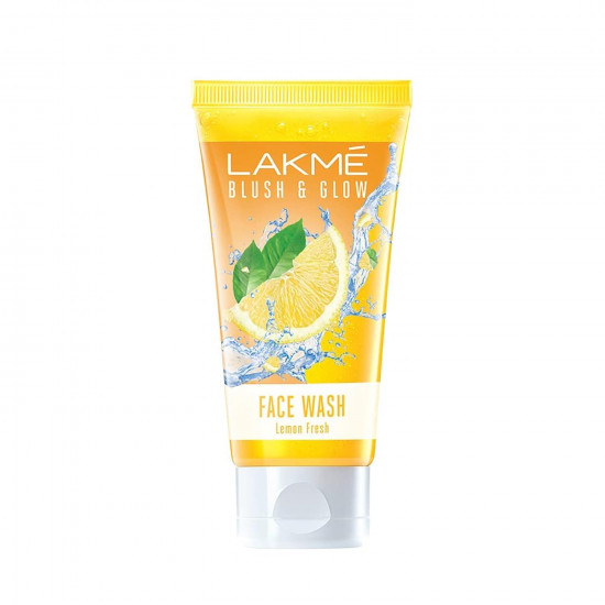 Lakme Blush & Glow Lemon Freshness Gel Face Wash with Lemon Extracts, 50 g