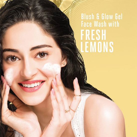 Lakme Blush & Glow Lemon Freshness Gel Face Wash with Lemon Extracts, 50 g