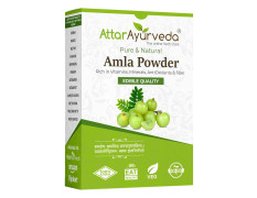 Attar Ayurveda Pure Amla Powder For Hair Growth (250 grams) | Ideal for Hair, Eating, Drinking & Skin