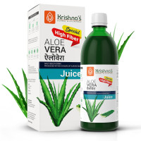 KRISHNA'S HERBAL & AYURVEDA Premium Aloe Vera High Fiber Juice-1000 Ml|(Pack Of 2)|Pulpy Aloe Vera Juice From Deserts Of Rajasthan|Rejuvenates Skin And Hair