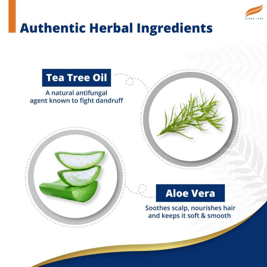 Himalaya Anti Dandruff Shampoo With Tea tree Removes dandruff & soothes sclap, 1 ltr