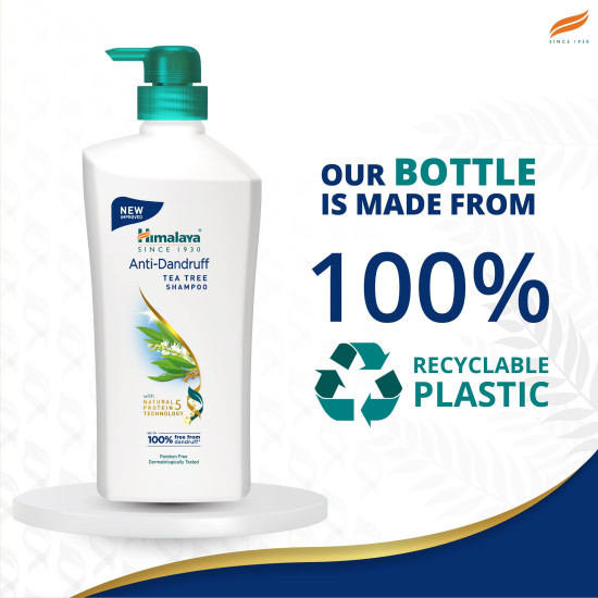 Himalaya Anti Dandruff Shampoo With Tea tree Removes dandruff & soothes sclap, 1 ltr