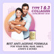HealthyHey Skin Glow-n-Shine® Collagen Powder 200g | Hydrolysed Collagen for Women and Men with Hyaluronic Acid, Biotin and Vitamin C for Healthy Skin, Hair and Nails - (Unflavoured, 200gm)