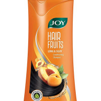 Joy Hair Fruits Long & Silky Conditioning Shampoo Enriched with Apricot & Peach, 340 ml