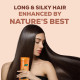 Joy Hair Fruits Long & Silky Conditioning Shampoo Enriched with Apricot & Peach, 340 ml