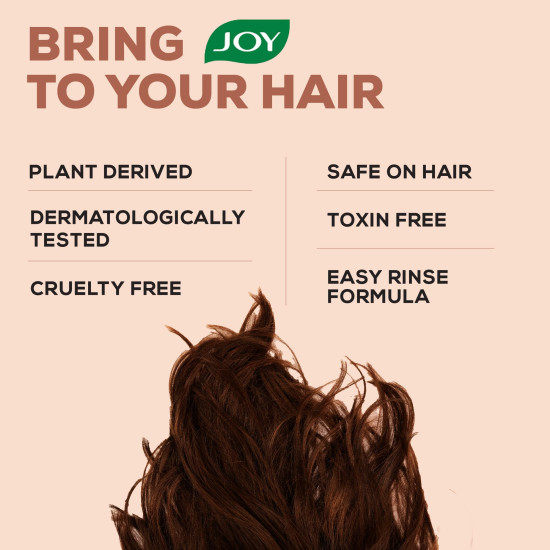 Joy Hair Fruits Long & Silky Conditioning Shampoo Enriched with Apricot & Peach, 340 ml