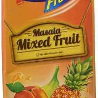 Real Masala Mixed Fruit Juice - 1L | No Added Preservatives,No Artificial Colours & Artificial Flavours | Goodness of Best Fruits with Chatpata Masala | Daily Dose of Fruit Nutrition | Tasty, Refreshing & Energizing Fruit Drink