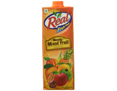Real Masala Mixed Fruit Juice - 1L | No Added Preservatives,No Artificial Colours & Artificial Flavours | Goodness of Best Fruits with Chatpata Masala | Daily Dose of Fruit Nutrition | Tasty, Refreshing & Energizing Fruit Drink