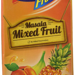 Real Masala Mixed Fruit Juice - 1L | No Added Preservatives,No Artificial Colours & Artificial Flavours | Goodness of Best Fruits with Chatpata Masala | Daily Dose of Fruit Nutrition | Tasty, Refreshing & Energizing Fruit Drink