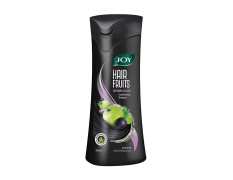Joy Hair Fruits Shining Black Conditioning Shampoo Enriched with Amla & Black Grapes, 340 ml