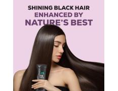 Joy Hair Fruits Shining Black Conditioning Shampoo Enriched with Amla & Black Grapes, 340 ml