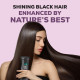 Joy Hair Fruits Shining Black Conditioning Shampoo Enriched with Amla & Black Grapes, 340 ml