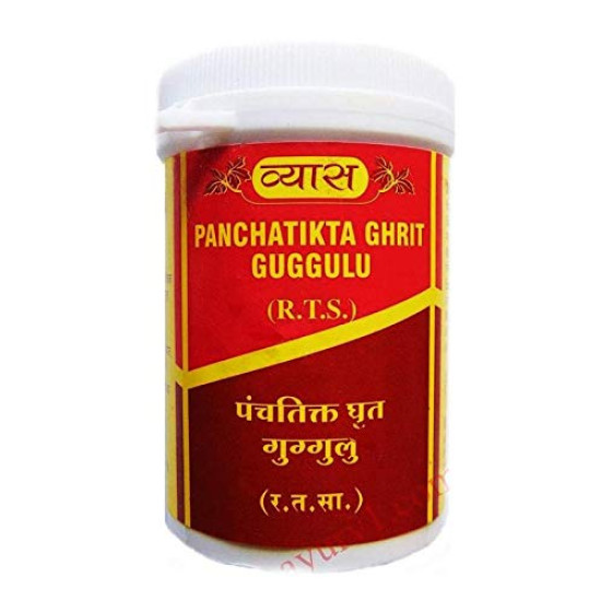 Vyas Panchatikta Ghrit Guggulu 100 tab. Vyas Panchatikta Ghrit Guggulu 100 tab.