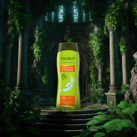 Trichup Hair Fall Control Herbal Hair Shampoo (400 ml) (Pack of 2)