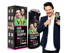 VIP Hair Shampoo 5 in 1 180ml, Black