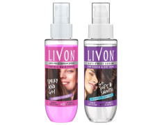 Livon Shake and Spray Hair Serum, 100ml And Livon Serum for Rough & Dry Hair, 100 ml
