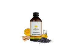 KERALA ayurveda Balaswagandhadi Tailam 200ml | Improved Muscle Strength| Relieves Weakness & Tiredness After Illness | Herbal Massage Oil | With Bala, Aswagandha, Laksha, and Sesame Oil