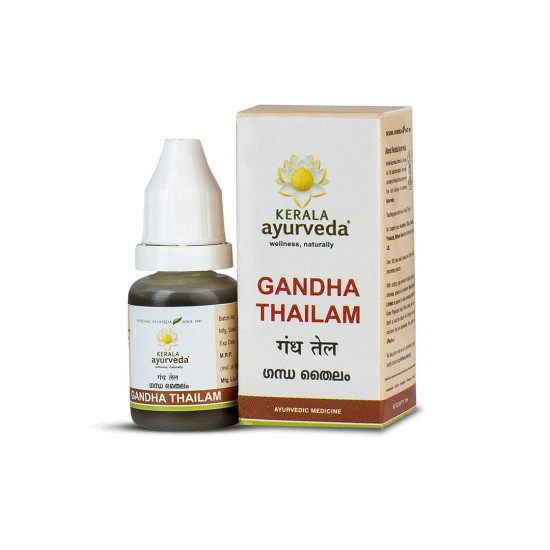 KERALA ayurveda Gandha Thailam, Drop 10 Ml, Pack Of 1